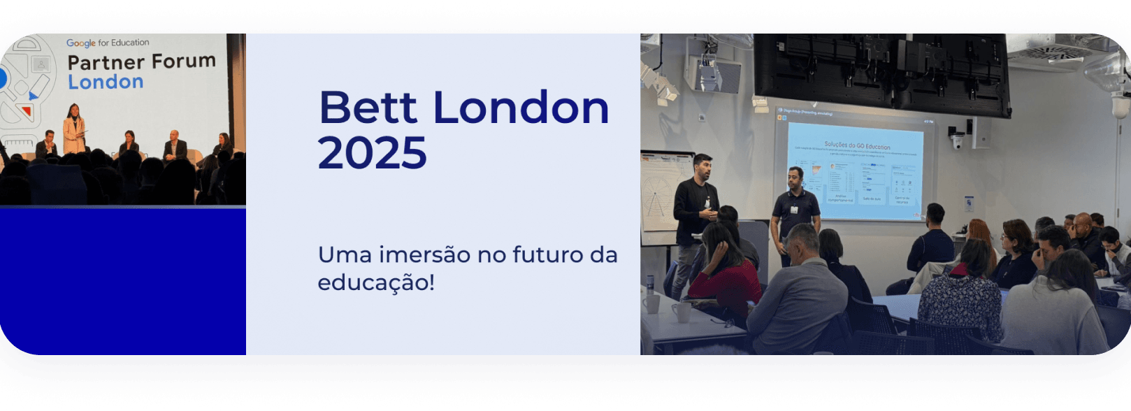 Voltamos da Bett London 2025: ideias, aprendizados e inspiração para a Educação!